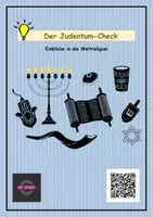 Vorschau - Stundenentwürfe - Judentum Check: Arbeitsblatt plus Kurzprobe zum Video (Materialpaket) - Deckblatt