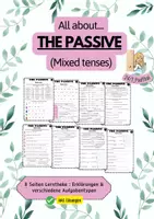 Vorschau - Arbeitsblätter - Lerntheke "The passive" (Mixed tenses) - Deckblatt