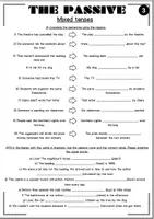 Vorschau - Arbeitsblätter - Lerntheke "The passive" (Mixed tenses) - Seite 3