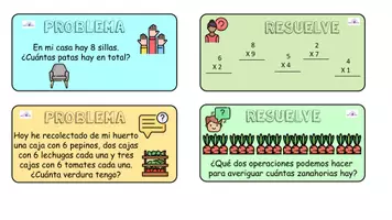 Vista previa - Juegos / Gamificación - OCA DE LAS MULTIPLICACIONES Y DE LOS PROBLEMAS MATEMÁTICOS - página 3