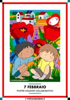 anteprima - Poster - Giornata contro il Bullismo | Poster Collaborativo - Pagina di copertina
