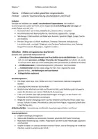 Vorschau - Arbeitsblätter - Arbeitsauftrag Stillleben eigener Gegenstände Zeichenfeder und Pinsel - Deckblatt