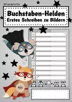 Vorschau - Arbeitsblätter - Buchstaben-Helden: Arbeitsheft - Kopiervorlage - Seite 1