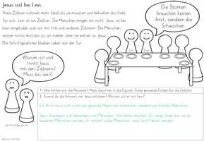 Vorschau - Arbeitsblätter - Levi - Warum isst Jesus mit einem Zöllner? (Nachfolge Jesu) - Seite 2