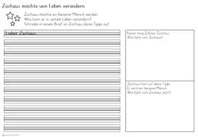 Vorschau - Arbeitsblätter - Zöllner Zachäus - Gottes Vergebungsbereitschaft - Seite 3