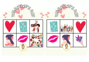 Vista previa - Unidades / Secuencias / Situaciones de Aprendizaje - St. Valentine's day Bingo - página 1