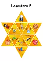 Vorschau - Spiele - Lesestern zum Buchstaben P - Seite 1
