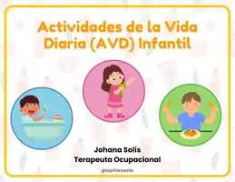 Vista previa - Hojas de trabajo - ACTIVIDADES DE LA VIDA DIARIA PARA NIÑOS - Portada