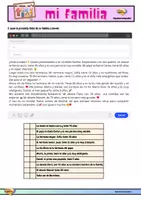 Vista previa - Unidades / Secuencias / Situaciones de Aprendizaje - Unidad La familia - ELE - Español - página 3