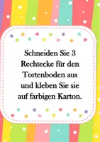 Vorschau - Mal- und Bastelvorlagen - Geburtstagskarte basteln - Seite 3