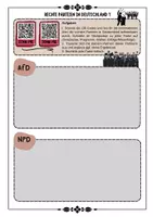 Vorschau - Arbeitsblätter - Rechte Parteien in Deutschland - Rechtsextremismus mit Lösungen (Klasse 8/9/10) - Deckblatt