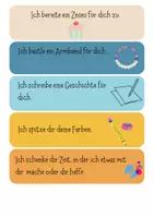 Vorschau - Bildkarten - Sorryglas - 24 Karten mit Ideen zur Wiedergutmachung - Seite 3