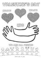 Vista previa - Manualidades / Dibujos para colorear - St Valentine's collaborative and individual posters - página 2