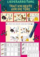 Vorschau - Fördermaterial/Inklusion - Liederarbeitung: Trat ich heute vor die Türe - Deckblatt