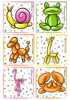 Vorschau - Bildkarten - Kinderyoga : Faschings Karten - Seite 2