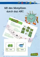 Vorschau - Spiele - Vorlage und Anleitung: ABC-Girlande und Memospiel - Deckblatt