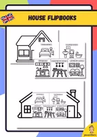 Vista previa - Hojas de trabajo - My house flipbooks - Portada