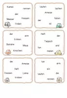 Vorschau - Spiele - Lesespiel "Immer 2!" (a bis ch) - mit den Knuffies - Seite 2