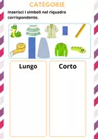 anteprima - Flashcard - La CATEGORIE - Pagina 1