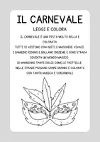 anteprima - Esercizi - Schede didattiche carnevale classe prima - Pagina 2