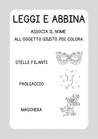 anteprima - Esercizi - Schede didattiche carnevale classe prima - Pagina 3