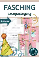 Vorschau - Arbeitsblätter - Fasching & Karneval – Materialpaket für die 1./2. Klasse - Seite 1