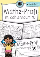 Vorschau - Stationenlernen - Mathe-Profi im Zahlenraum 10 | Klasse 1 - Deckblatt