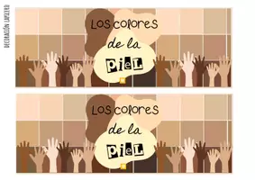 Vista previa - Refuerzo / NEE / Materiales de apoyo - LOS COLORES DE LA PIEL - página 1