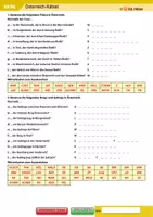 Vorschau - Arbeitsblätter - Österreich-Rätsel - Deckblatt