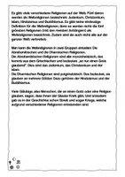 Vorschau - Arbeitsblätter - Die fünf Weltreligionen – Unterrichtsmaterial für die 6. Klasse (Materialpaket) - Seite 3