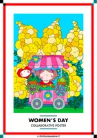 Vorschau - Poster - Women's Day | Collaborative Poster - Deckblatt