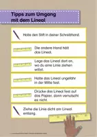 Vorschau - Arbeitsblätter - Täglich 10 Minuten Arbeitstechniken-Training: Verbinden, Durchstreichen und Unterstreichen mit dem Lineal - Seite 3