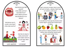 Vista previa - Hojas de trabajo - TARJETAS INFERENCIAS - página 3