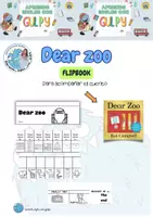 Vista previa - Juegos / Gamificación - Dear zoo FLIPBOOK - Portada