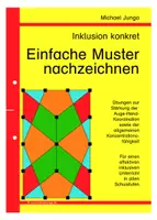 Vorschau - Arbeitsblätter - Übungen zum Nachzeichnen einfacher Muster - Deckblatt