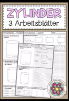 Vorschau - Arbeitsblätter - ZYLINDER - Arbeitsblätter - Deckblatt