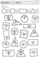 Vorschau - Arbeitsblätter - Lernwerkstatt - Geometrische Formen / Ebene Figuren 2D - Geometrie für Klasse 1/2 - Seite 3