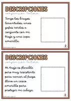 Vista previa - Juegos / Gamificación - DESCRIPCIONES _ Comprensión lectora , CARNAVAL - página 3