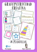 Vista previa - Refuerzo / NEE / Materiales de apoyo - GRAFOMOTRICIDAD CREATIVA - página 1