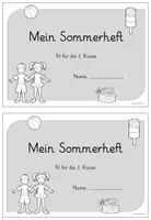 Vorschau - Arbeitsblätter - Wiederholungsheft/Ferienheft - Fit für die 2. Klasse - Seite 1