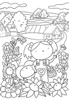 Vista previa - Manualidades / Dibujos para colorear - Spring | Coloring Book - página 1