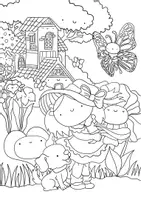 Vista previa - Manualidades / Dibujos para colorear - Spring | Coloring Book - página 3