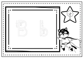 Vorschau - Arbeitsblätter - Buchstaben-Helden: Vorlagen fürs Buchstabenheft - Seite 2