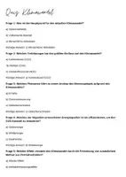 Vorschau - Quiz - Quiz Klimawandel mit ABC-Karten (ab 8. Klasse) - Seite 2