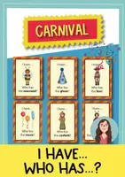 Vista previa - Hojas de trabajo - Carnival – Pack de Materiales de Carnaval para Inglés en Primaria - página 1