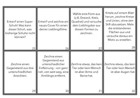 Vorschau - Stationenlernen - Zusatzaufgaben3_Kunst-Fürschnelle_Zeichenspiele_DINA4 - Seite 1