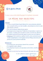 Aperçu - Feuilles d'exercices - Le requin des adjectifs - Page 3