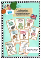 Vorschau - Merkblätter - Rollenkarten für den Englischunterricht Kooperatives Lernen - Deckblatt