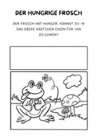 Vorschau - Arbeitsblätter - Frosch Lebenszyklus - Interaktives Faltbuch - Seite 3