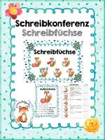 Vorschau - Stundenentwürfe - Schreibkonferenz - Schreibfüchse - Deckblatt
